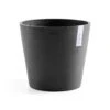 Ecopots Maceta Redonda Amsterdam 25 Gris Oscuro - ø 25,4 X H. 24,5 Cm - 9,7 L -Jardín Series Tienda 7e46f38ef1d64649