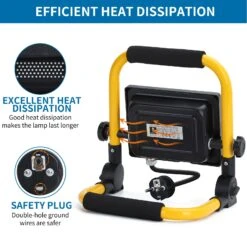 Foco De Trabajo LED 20W, 1800LM, Giratorio 360º, 6500K Aigostar -Jardín Series Tienda 80f8440e0bcf8cb0