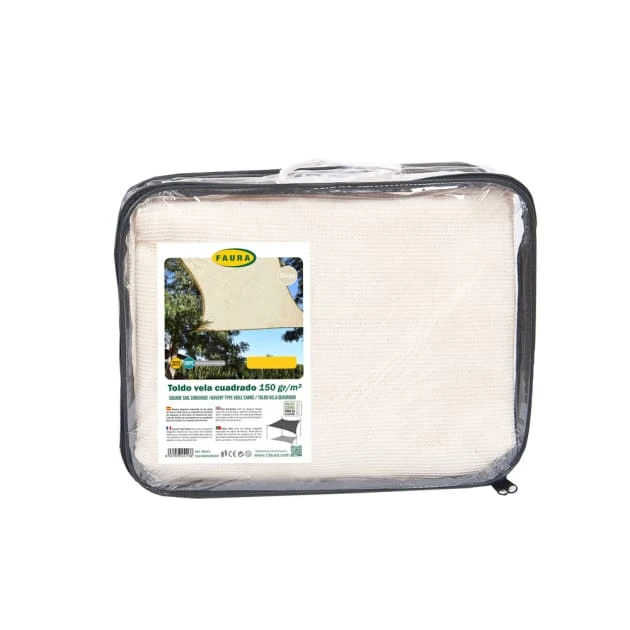 Toldo Vela Rectangular Beige 4 X 6 M 4 Toldo Vela Rectangular Beige 4 X 6 M - Imagen 2