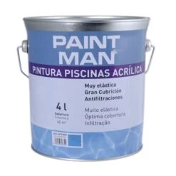 Pintura Piscina Al Agua Azul Paintman 4 L