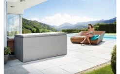 BAUL ARCON METALICO LOUNGEBOX 160 BIOHORT JARDIN PLATA -Jardín Series Tienda 9de8e0273331b0c8