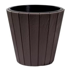 Prosperplast Maceta WOO21L 348x348x325 Marrón