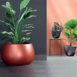 Prosperplast Maceta HEOS 32LCon Depósito 436x436x270 Gris Claro -Jardín Series Tienda ab7f59f30921ee76