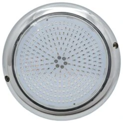 Foco LED Para Piscina RGB ON/OFF 15W Para Piscina Ø15cm En Acero