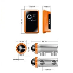 CLORADOR SALINO TECNO DT-30 S2 PH CON BOMBA INVICTA NEW 6 CLORADOR SALINO TECNO DT-30 S2 PH CON BOMBA INVICTA NEW -Jardín Series Tienda c55cd9c088f65e8a