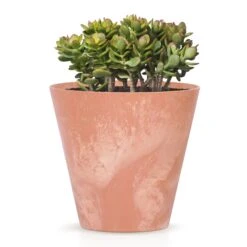 Prosperplast Maceta TUBUS BETON EFFECT 28,5L 400x400x373 Antracita -Jardín Series Tienda c9e10465e90ea4e0