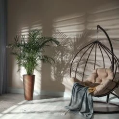 Prosperplast Maceta TUBUS CORTEN 12L 300x300x280 Cobre -Jardín Series Tienda d32aea1d1317d858