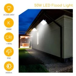 Aigostar Focos Led Exterior, 50W 6500K LED Floodlight Exterior -Jardín Series Tienda d6275df7d66bb110