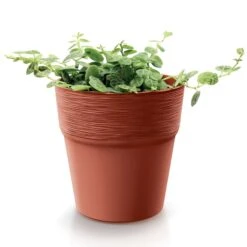 Prosperplast Maceta FURU 122x122x122 Cobre -Jardín Series Tienda dea54fd2eb2204d2